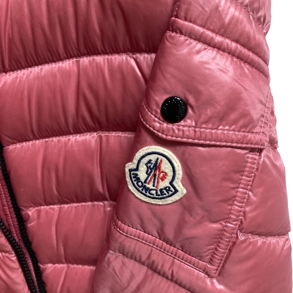MONCLER BLEU logo patch nylon down jacket, size 1… - image 4