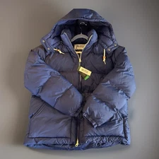 Alpine Design Jacket Mens L Space Blue Puffer Full Zip Outdoor Water Repellent