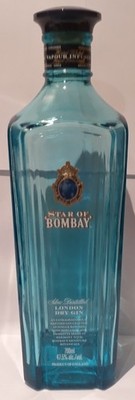 Star Of Bombay London Dry Gin, 0,7 Liter Leerflasche mit Kunststoffstopfen