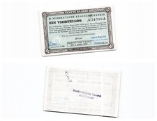 (b78152a1137)   s&uuml;ddeutsche Klassenlotterie , lotterielos, Fabrikant Silber