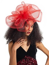 Tea Party Hat Fascinators Hats for Women Girls Elegant Kentucky Derby Hat Flo...