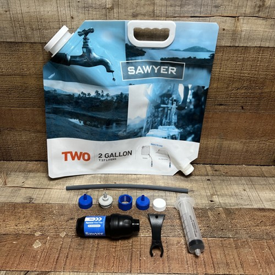 #ad #ad Sawyer 2 Gallon Gravity Water Filtration System Camping Emergency Kit $24.99