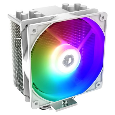 ID-COOLING SE-214-XT ARGB White CPU Cooler 4 Heatpipes CPU Air Cooler ARGB Li...