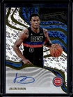 2024-25 Panini Revolution Jalen Duren Signatures Auto Autograph #RS-JDU Pistons