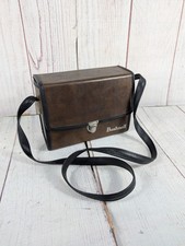 Bushnell Binocular Case Vinyl Standard Size Good Condition - Faux Leather Brown