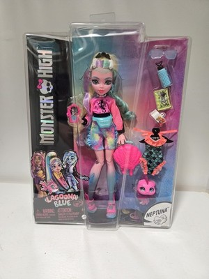 Mattel Monster High Gen3 Lagoona Blue Doll w/ Pet & Accessories 2022 NIB