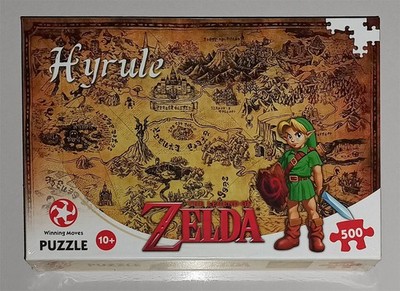 The Legend of Zelda Karte von Hyrule Field Puzzle NEU VERSIEGELT 500 Teile
