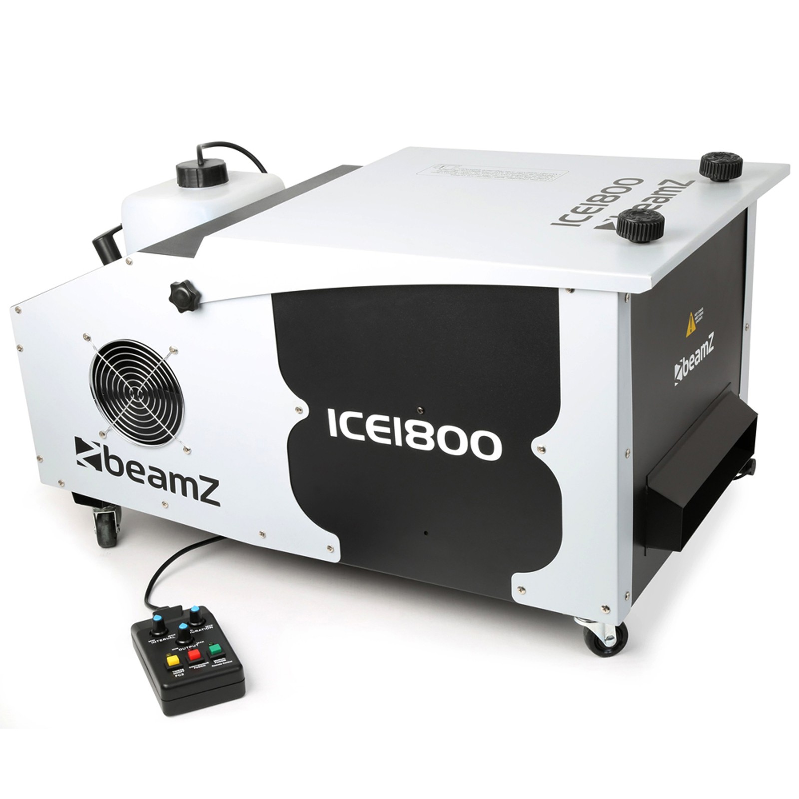 BeamZ ICE1800 Low Fog Machine - 1800W Ground Fogger for DJs & Events
