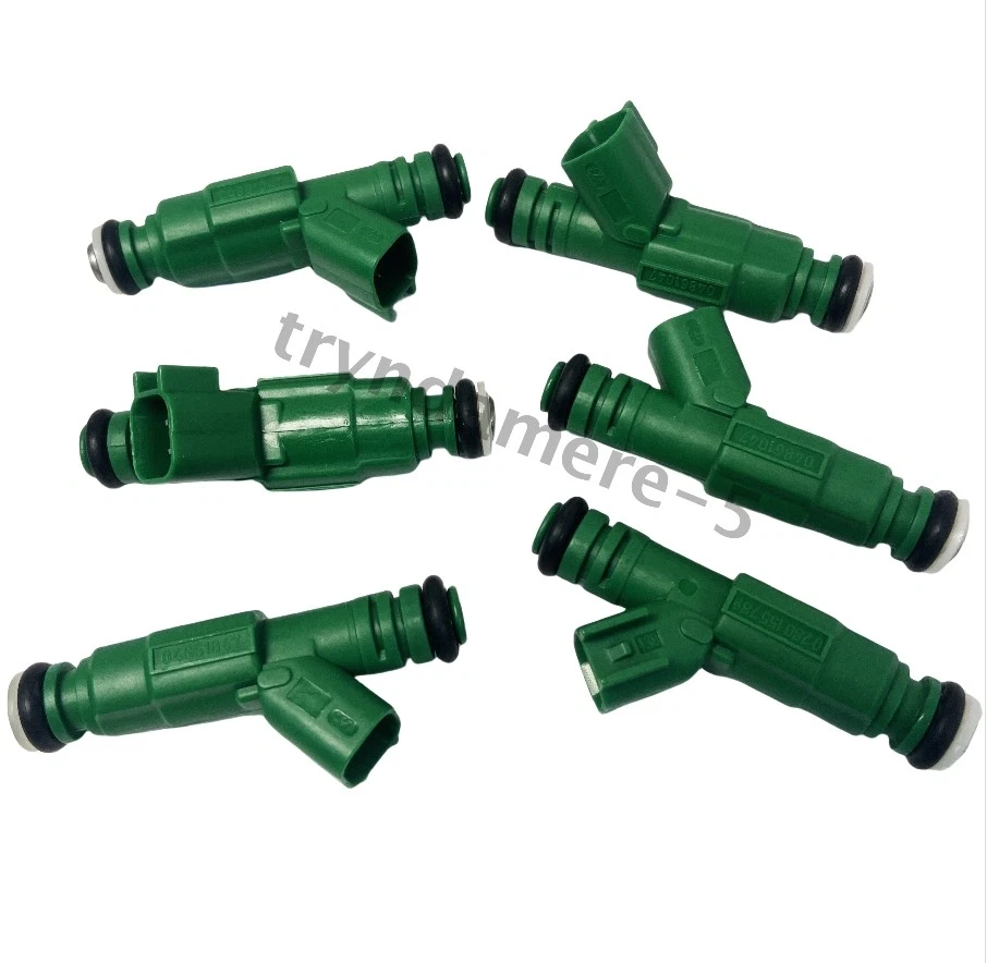 6X NEW Bosch Fuel Injector 0280155789 For 99-04 Ford Mustang Windstar V6 Foto 3 de 4