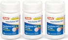 Meclizine 25mg Anti Nausea Vertigo Travel Sickness 100ct -3 Pack - Exp 11-2027