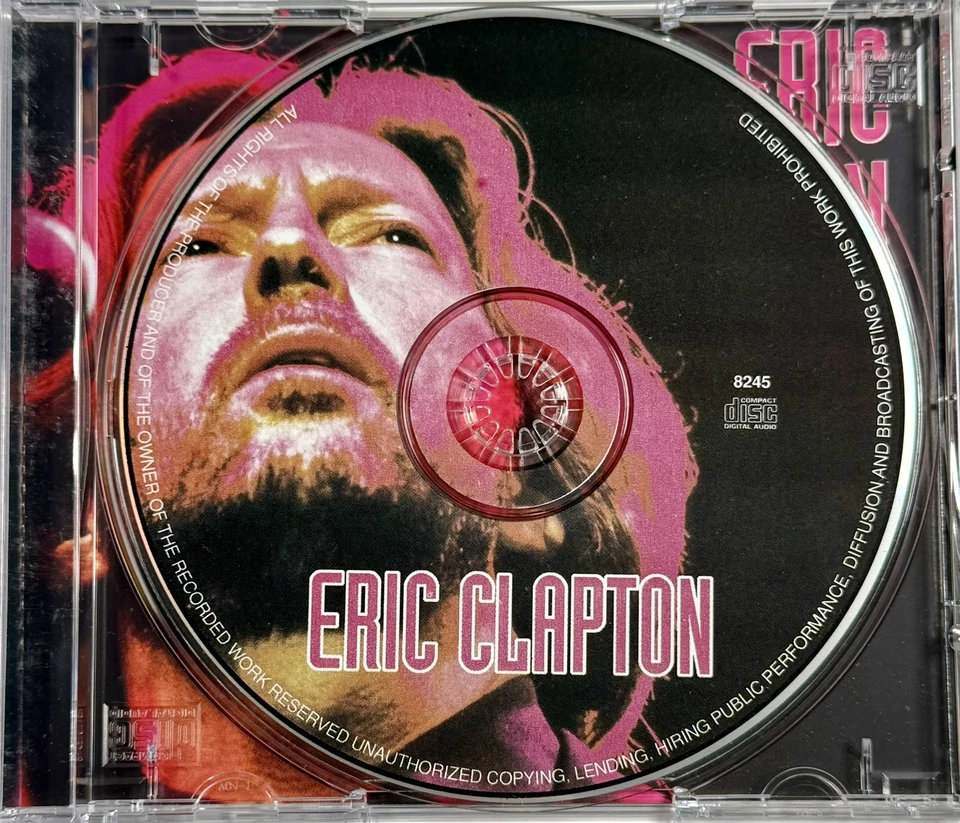 ERIC CLAPTON Rare Color Collectors Book & Audio Documentary CD, 1997 Master Tone - Image 3 of 4