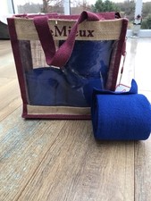 Lemieux Benneton Blue Polo Bandages.