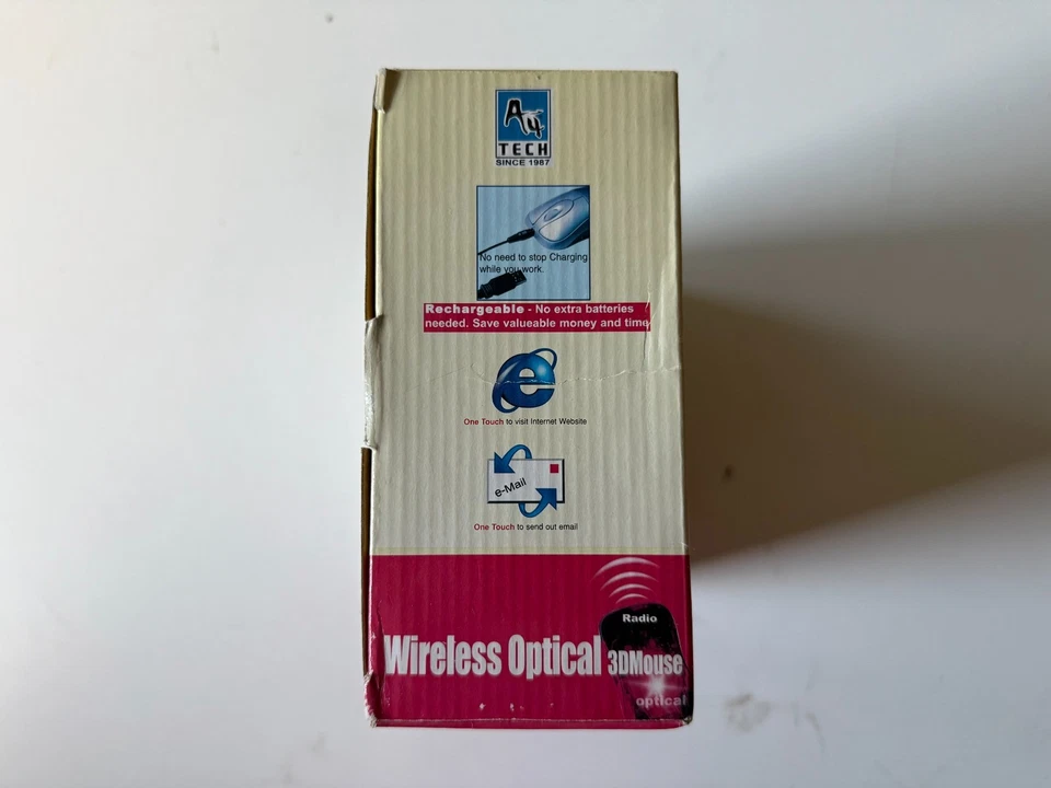 A4Tech RFSOP-35 Wireless Optical 3DMouse USB and PS/2 - Image 2 of 4