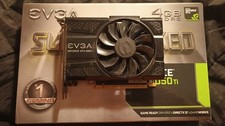 EVGA NVIDIA GeForce GTX 1050 Ti SC 4GB GDDR5 Graphics Card - 04G-P4-6253-KR