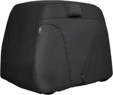 Universal Waterproof Golf Cart Cover - Breathable  Secure for 2/4/6 Passengers