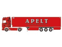 Herpa 954655 Scania Cs 20 Hd KüHlkoffer-Sattelzug 'Apelt', 1:87 / H0