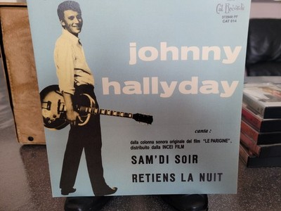 ich verkaufe eine leere tasche von johnny hallyday neuauflage sam'di abend