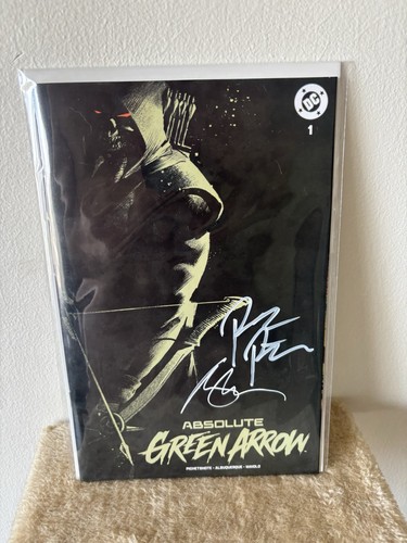 Absolute Green Arrow #1 Golden Apple Exclusive Variant Signed By Pornsak & Rafa
