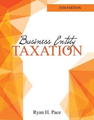 Ryan Pace Business Entity Taxation (Taschenbuch)
