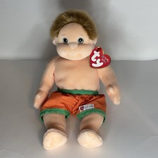 Ty Beanie Kids Buzz Plush Doll 2000 Retired Ty Gear Tag 10  Stuffed Animal Boy