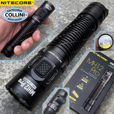 Nitecore - MH12 PRO - USB Rechargeable - 3300 Lumens & 505 Meters - LED Flashlight