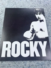 Rocky Oversized 11x14 Postcard Black & White Sylvester Stallone MGM 2009 