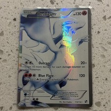 Reshiram 113/114 Black & White Ultra Rare Full Art Holo HP 130 on eBay