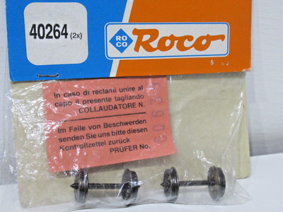 Roco 40264 Räder Typ RP25 für cc, einseitig isoliert, Ø mm 11, 2 Stück