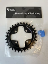 New Wolf Tooth Components Drop-Stop A 4-Bolt Elliptical Chainring 30T x 64 BCD 