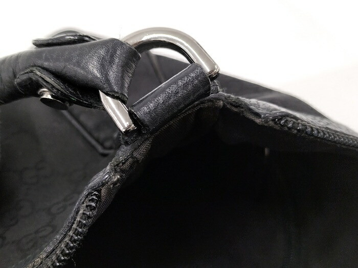 Gucci Nylon Handbag Black 293581 Used | eBay Gucci Nylon Handbag Black 293581 Used | eBay