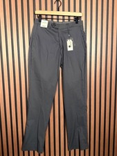 New Crosby & Howard Dress Pants 29 x 32 Gray Flat Front Stretch