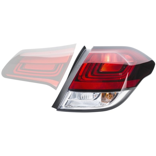 Hella Heckleuchte RüCkleuchte FüR Citroen C4 II NC AußEn Rechts 9808624380-image
