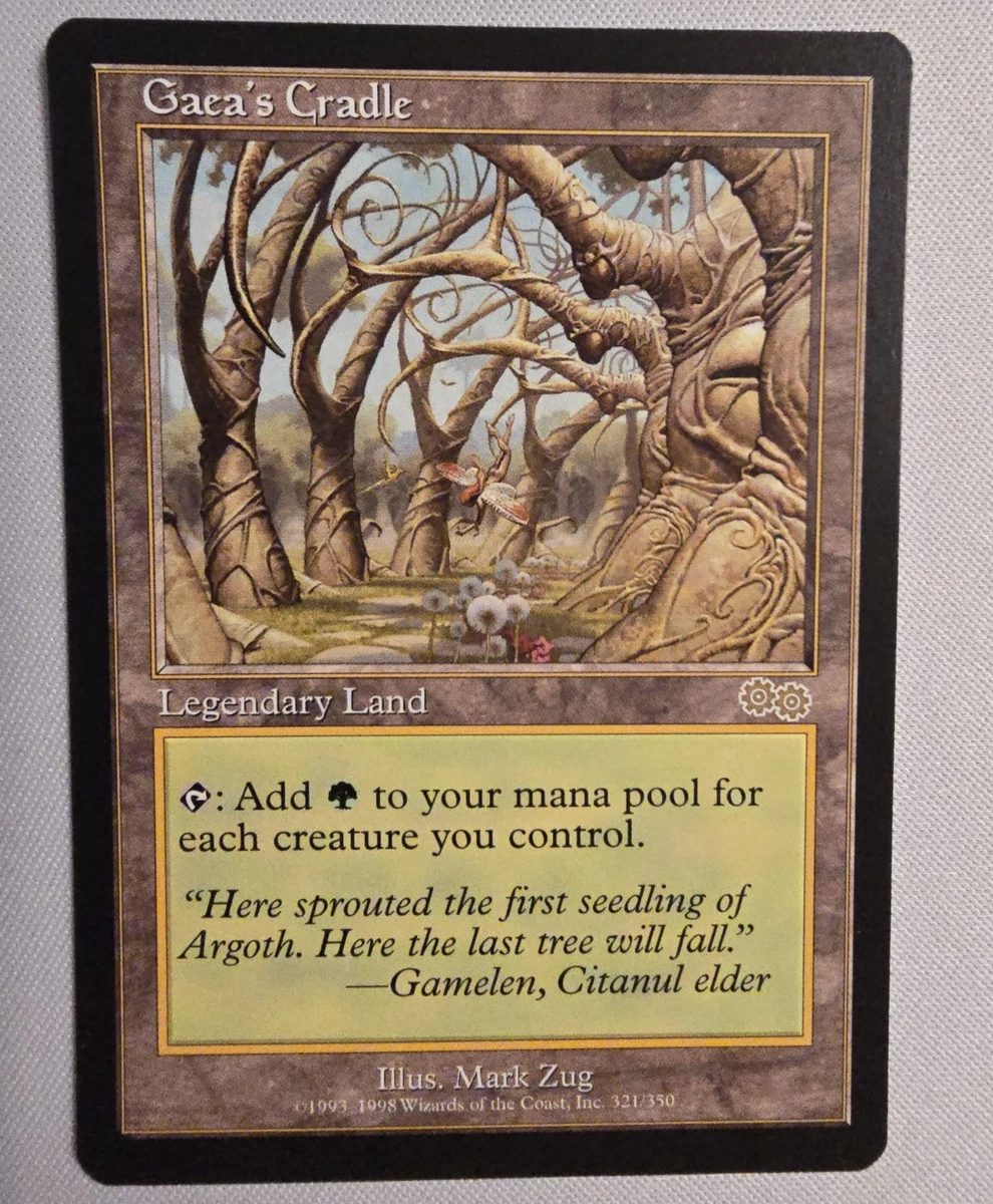 Gaea's Cradle Magic: The Gathering Urza's Saga Near Mint or Better