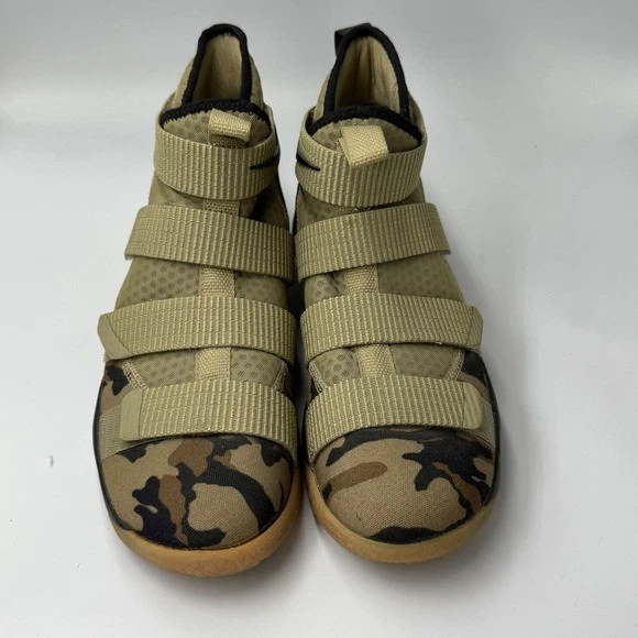 🔥Zapatillas Nike Lebron Zoom Soldier XI 11 Camuflaje Verde Negro 897644-200 | Talla 10 Foto 3 de 4
