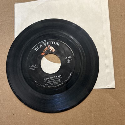 Lorne Greene Love Finds Away/I'm The Same Ole Me Rca Victor 45