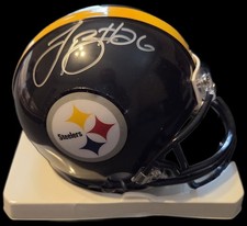 Leveon Bell Pittsburgh Steelers signed mini helmet NOT AUTHENTICATED