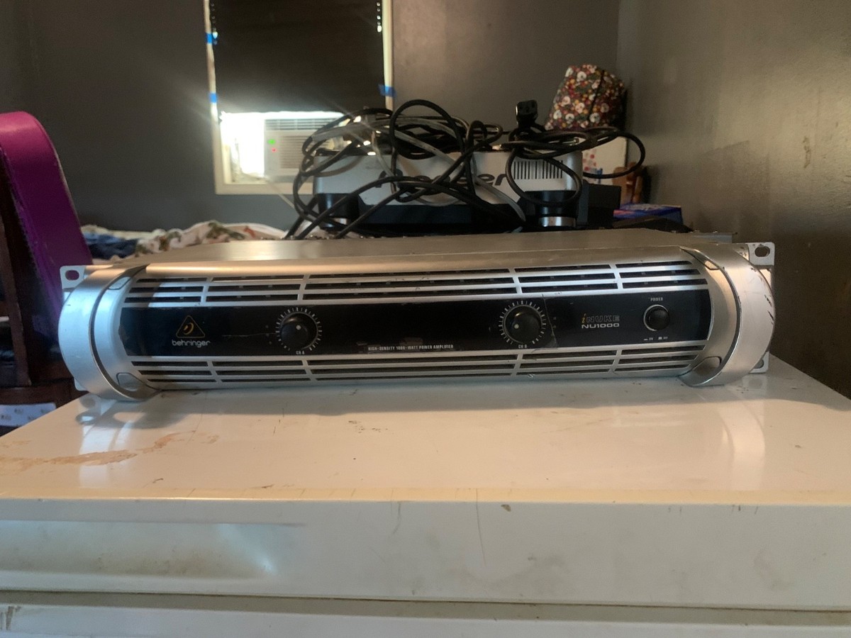 Behringer NU1000 iNuke 1000W Power Amplifier for sale online