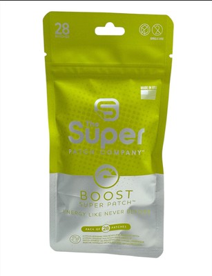 The Super Patch Company: BOOST 28 Patches ''Energy Like Never Before''