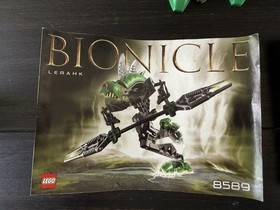 Lego Bionicle Rahkshi Lot of 4. w/ Instructions & Case.