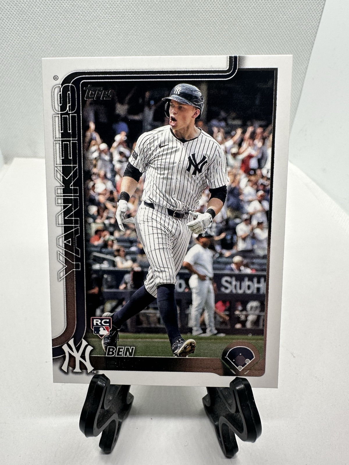 2025 Topps Series One - #337 Ben Rice Rookie Card (RC) - New York Yankees B1-3