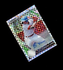 2021 Prizm XFRACTOR SSP JORDAN VIARS AUTO /17! PHILLIES STAR