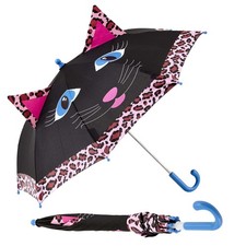 Kids Umbrella for Girls  Boys - Pinch-Proof, Easy Grip Handle - Compact Chil...