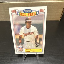 Topps 1987 Tony Gwynn #6 San Diego Padres Rack Pack Glossy All-Stars MLB Vintage
