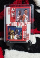1997-98 Upper Deck-Defining Moments Michael Jordan,Dennis Rodman,Pippen Jumbo D2