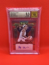2024 Panini WNBA Prizm A'ja Wilson Red Auto #28/99 Aces BGS 9.5/10 - 4 MVP! GW🏆