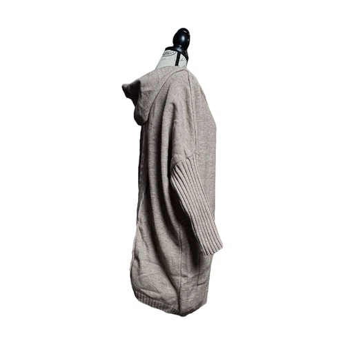 Camisa Women's Live Simply Beige Cardigan One Size Machine Washable - Picture 6 of 9