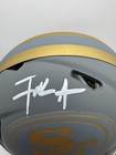 Frank Gore Slate Signed San Francisco 49ers Riddell Slate Collection Mini Helmet — photo 2