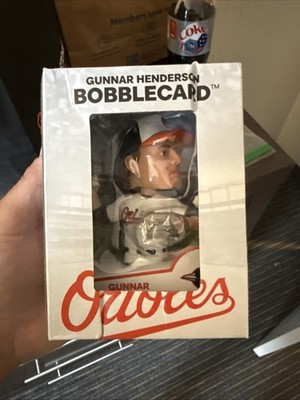 Gunnar Henderson Baltimore Orioles Os Bobblecard Bobblehead 6/27