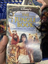 Walt Disney Home Video The Jungle Book VHS Tape Full Screen G 1994 NTSC