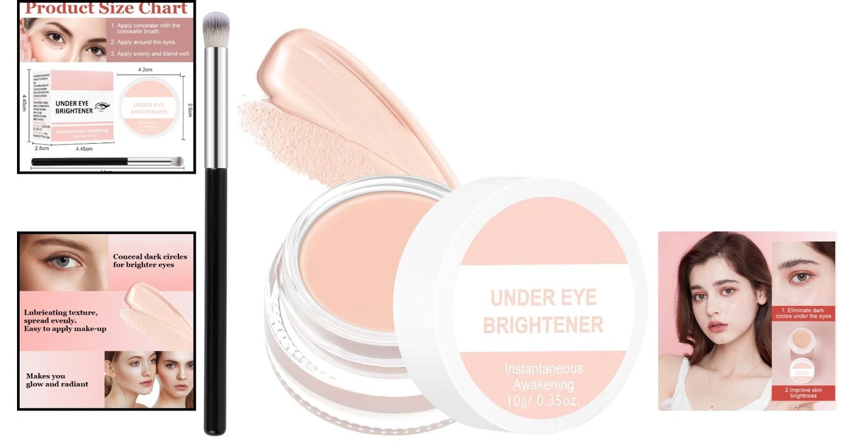 Revitalizing Under Eye Concealer Stick - Moisturizing, Durable, and Natural